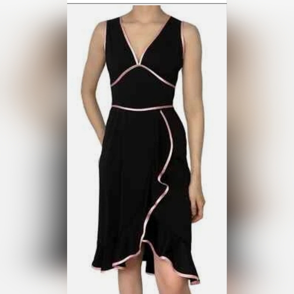 New with tags ABS by Allen Schwartz mid-calf length dress. - Picture 5 of 5